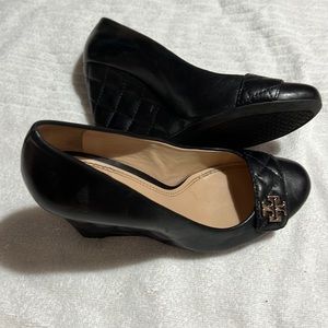 Tory Burch wedges black size 6.5
